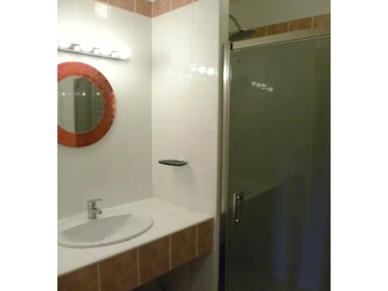 The shower room